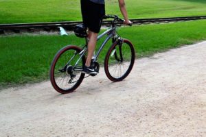 biking
